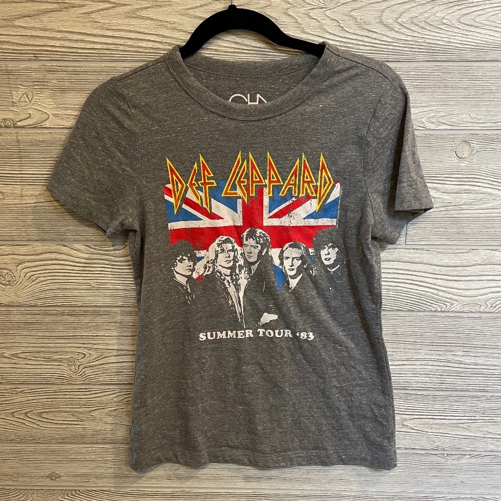 CHASER Def Leppard T-Shirt Size Medium